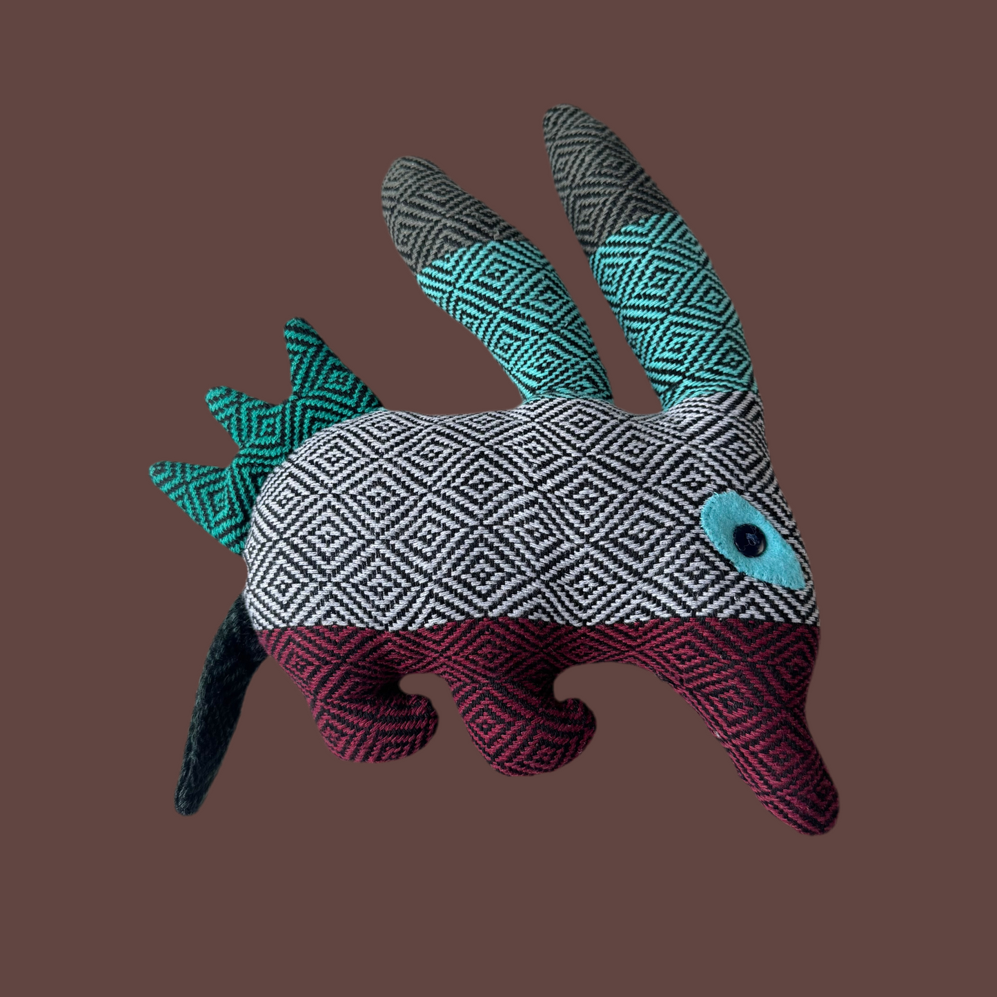 Alebrije puercoespín/armadillo/conejo