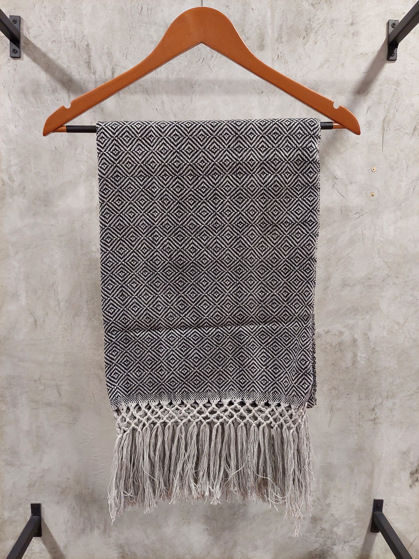 Rebozo Base Gris