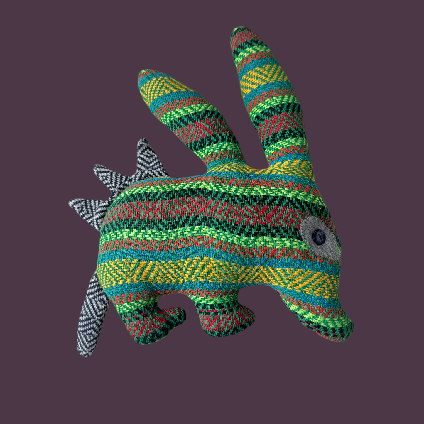 Alebrije puercoespín/armadillo/conejo