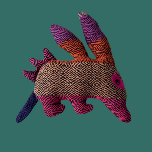 Alebrije puercoespín/armadillo/conejo