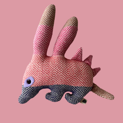 Alebrije puercoespín/armadillo/conejo