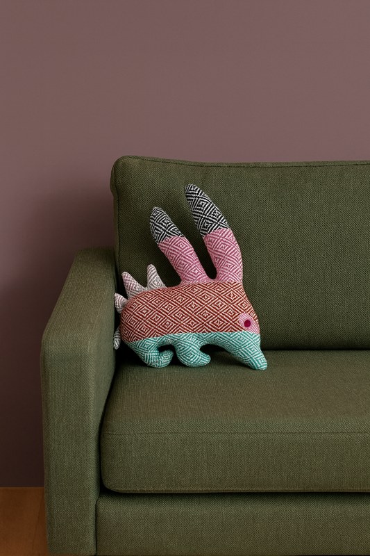 Alebrije puercoespín/armadillo/conejo
