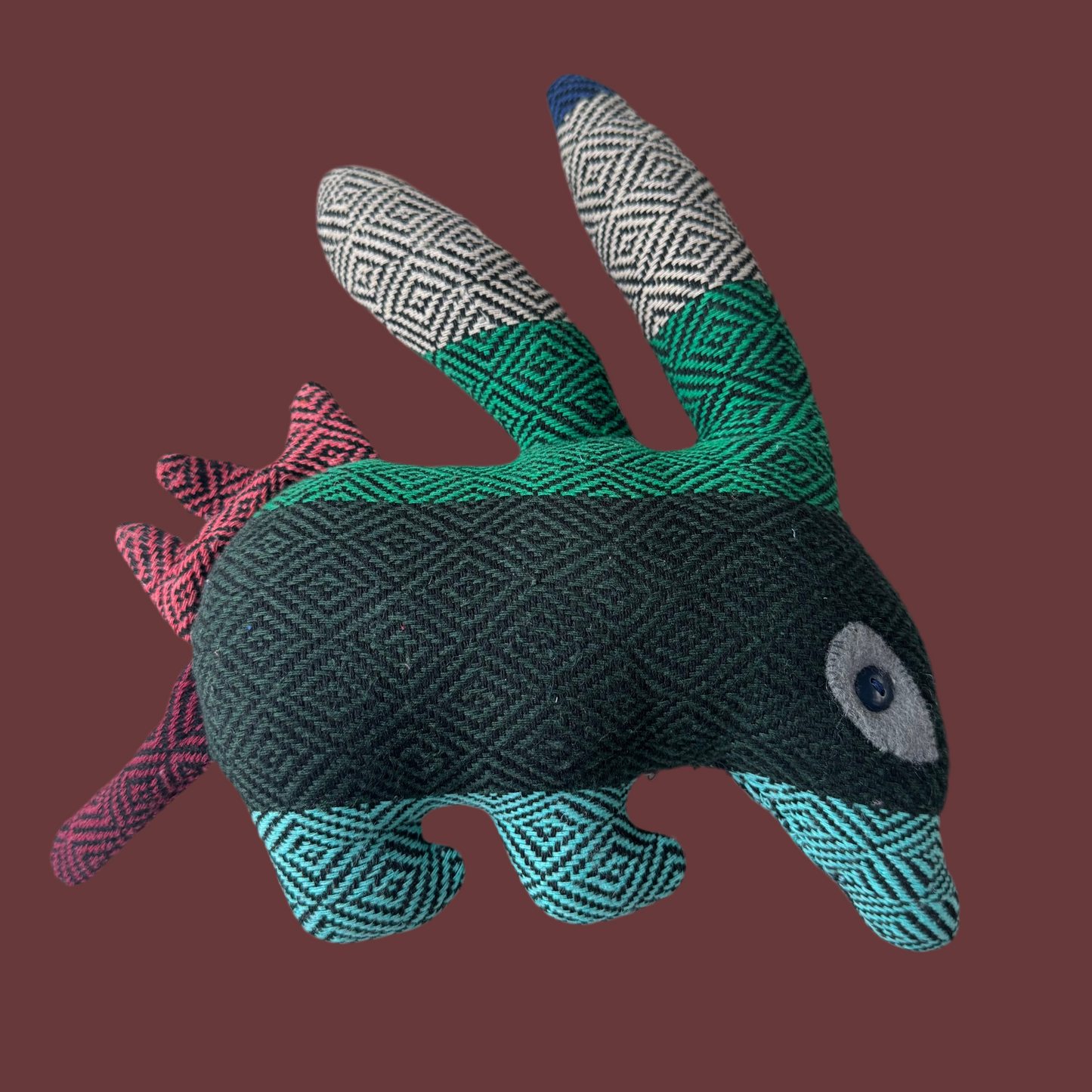 Alebrije puercoespín/armadillo/conejo